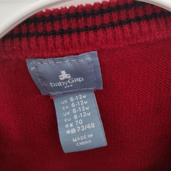 2/$20 Gap baby boy Knit sweater 6-12 m - Picture 4 of 4